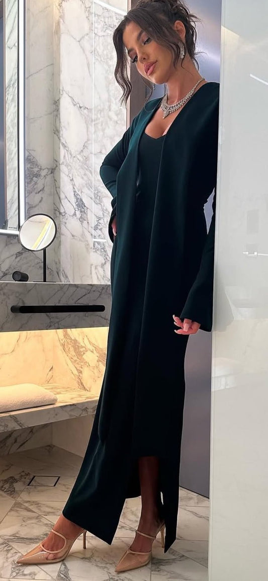 Dark green by Nagham Asari I Elegant