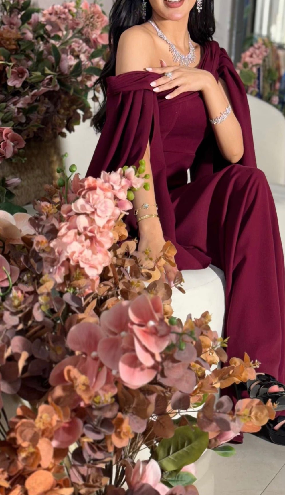 Evening wear by Nagham Asari I Elegant