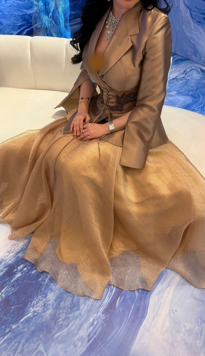 Golden wings by Nagham Asari I Elegant