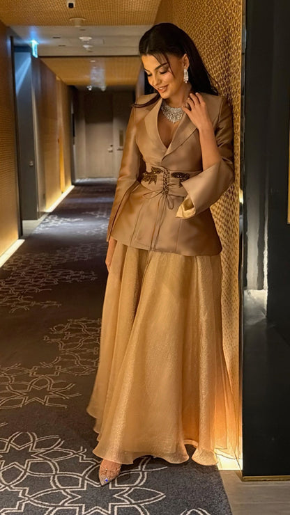 Golden wings by Nagham Asari I Elegant