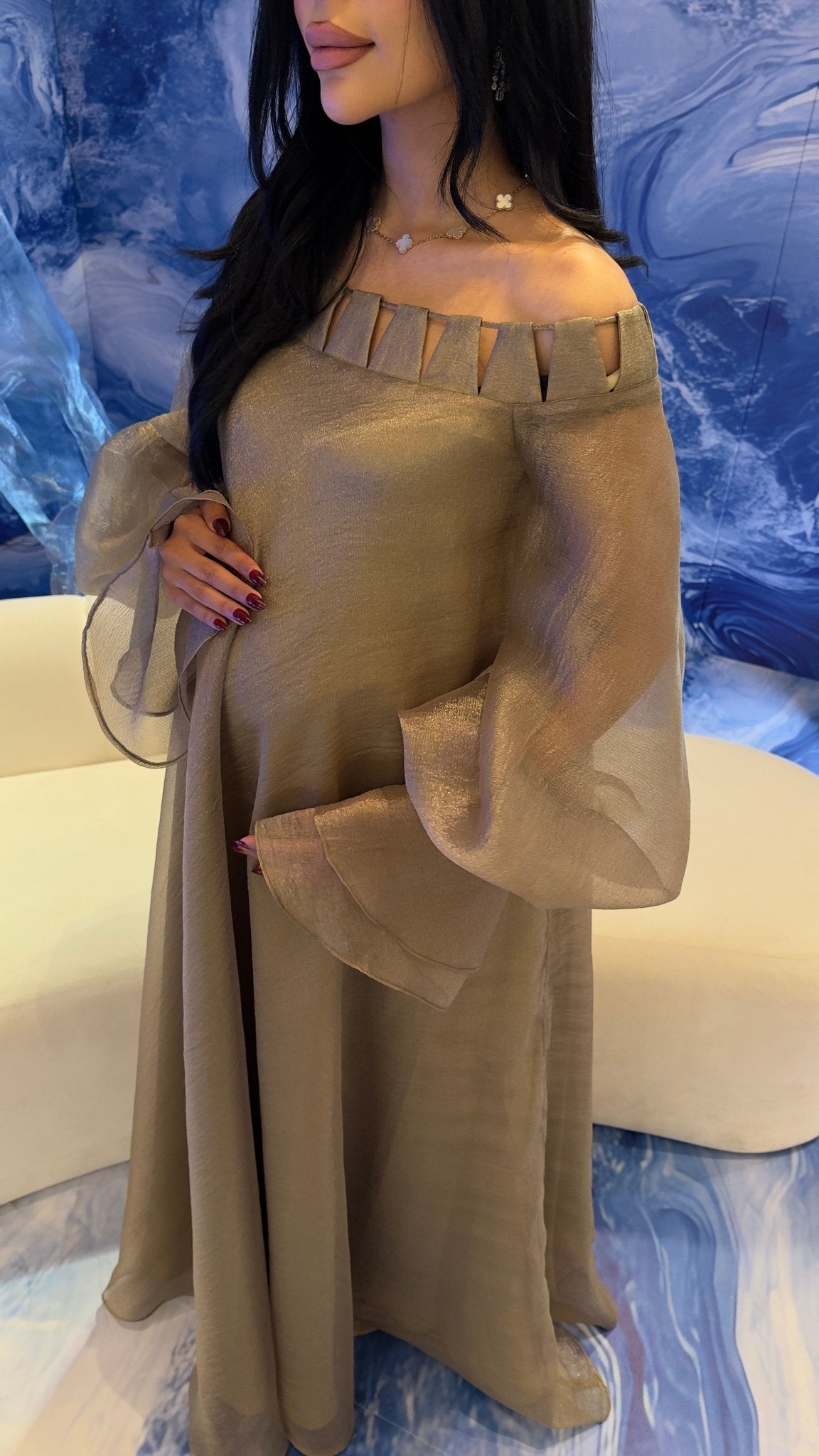 Italian chiffon by Nagham Asari I Elegant
